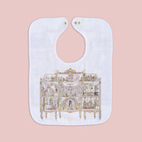 Atelier Choux Large Bib Dollhouse Gold Snaps