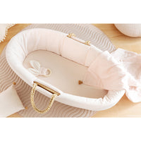 nobodinoz Padded Baby Moses Cover Dream Pink