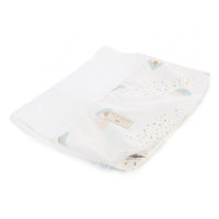 nobodinoz Changing Cover Calma Aqua Eclipse / White