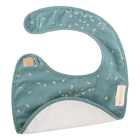 nobodinoz Candy Bib Gold Confetti / Magic Green