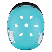 Globber Helmet Elite Lights XS-S (48-53cm) - Sky Blue Buddy