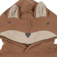 konges-slojd-lou-animal-hoodie-toasted-coconut-kong-ss23ks4687-tc-4y