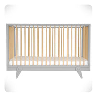 Laurette Lit Petipeton Crib 70x140cm Grey (Pre-Order; Est. Delivery in 3-4 Months)