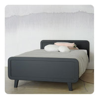 Laurette Lit rond 120 x 200cm Bed Grey (Pre-Order; Est. Delivery in 3-4 Months)