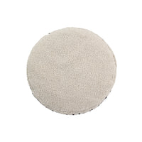 Lorena Canals ABC Natural Black Machine Washable Pouffe