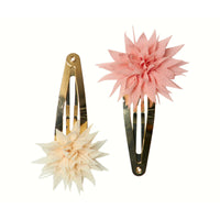 maileg-2-hairclips-dahlia-flower-vinilla-&-melon- (1)