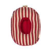Maileg Rubber Boat, Small Mouse - Red Stripe
