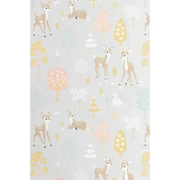 Majvillan Wallpaper Golden Woods Soft Grey (Pre-Order; Est. Delivery in 2-3 Weeks)
