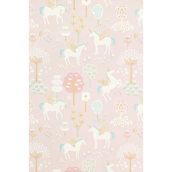 Majvillan Wallpaper True Unicorns Pink (Pre-Order; Est. Delivery in 2-3 Weeks)
