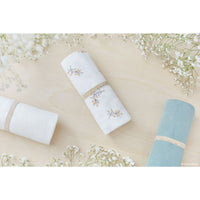 nobodinoz Baby Love Swaddle Flore