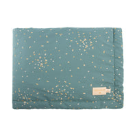 nobodinoz-laponia-blanket-mini-gold-confetti-magic-green-nobo-0111384- (1)