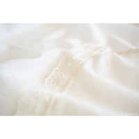 nobodinoz Vera Junior Bed Home - Eyelet Lace Cover Natural with Structure Box (NOBO-4920287)