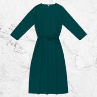 Numero 74 Organic Cotton Aya Djellaba Teal Blue