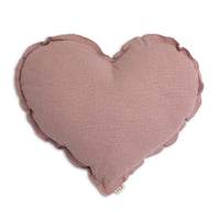 numero 74 organic cotton heart cushion dusty pink no74-0062634- (2)