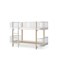 Oliver Furniture Wood Original Low Bunk Bed White/Oak