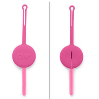 OmieBox OmiePod Set - Spoon & Fork - Bubble Pink