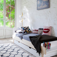Oeuf River Twin Bed Walnut (Pre-Order; Est. Delivery in 6-10 Weeks)