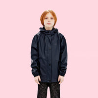 SWAYS Sail Jacket Blue Raincoat