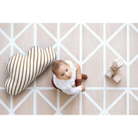 Toddlekind Prettier Playmat 兒童安全遊戲地墊 - Nordic Clay 120x180cm - 6片地墊及12條收邊條