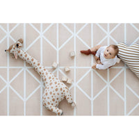 Toddlekind Prettier Playmat 兒童安全遊戲地墊 - Nordic Clay 120x180cm - 6片地墊及12條收邊條
