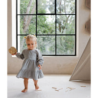 Toddlekind Prettier Puzzle Playmat Linear Linen 120x180cm - 6 Tiles & 12 Edging Borders