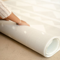Toddlekind Prettier Reversible Play Rug - Fog - 140x200cm