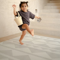 Toddlekind Prettier Reversible Play Rug - Fog - 140x200cm
