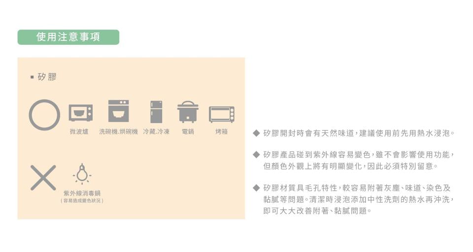 Miniware Just roll 袋著走！矽膠寬口袋圍兜 - 粉紅色