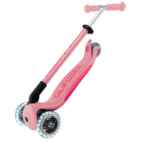 Globber Elite Lights 可摺疊滑板車 - Pastel Pink / Fuchsia (3 - 9Y+)