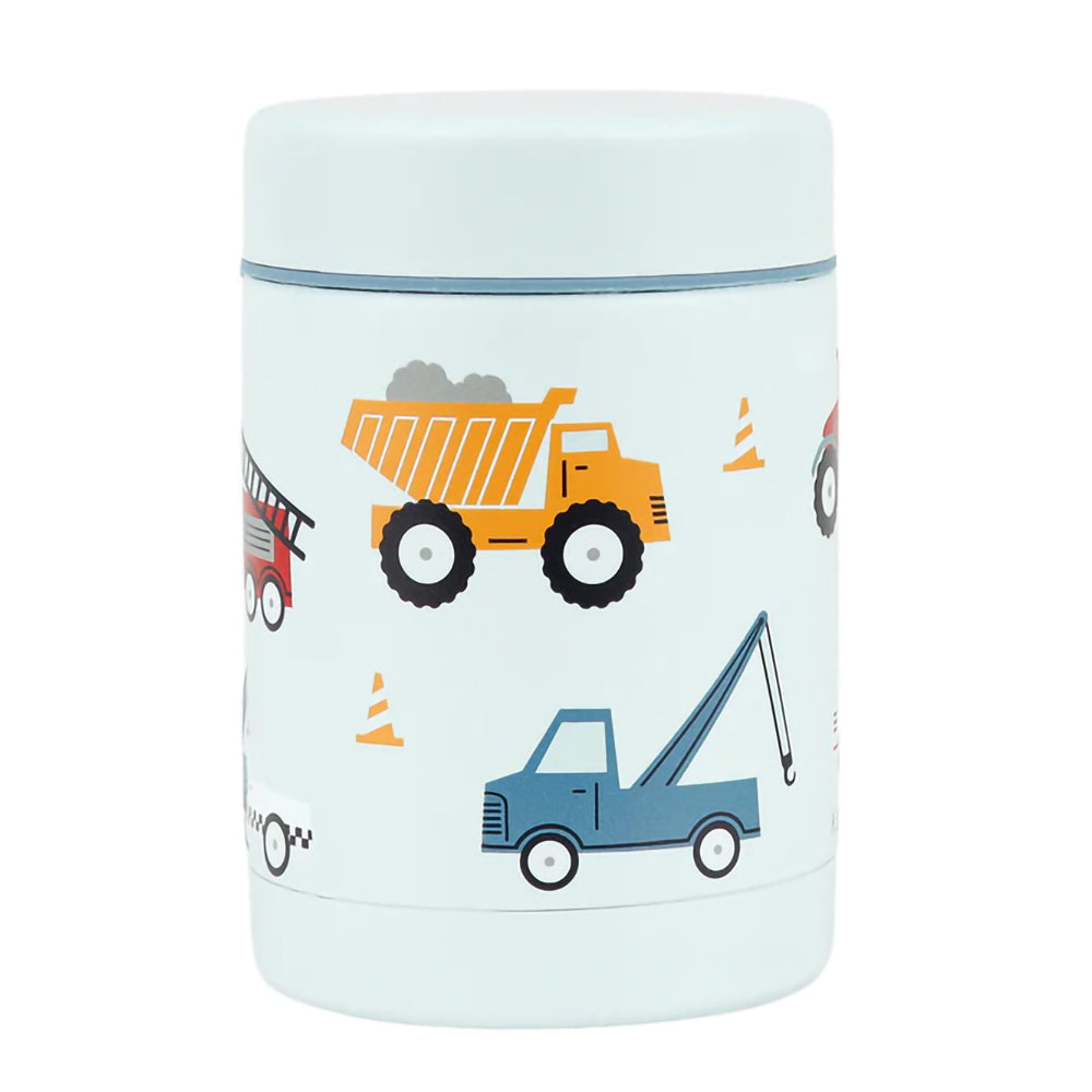 a-little-lovely-company-insulated-stainless-steel-food-jar-vehicles