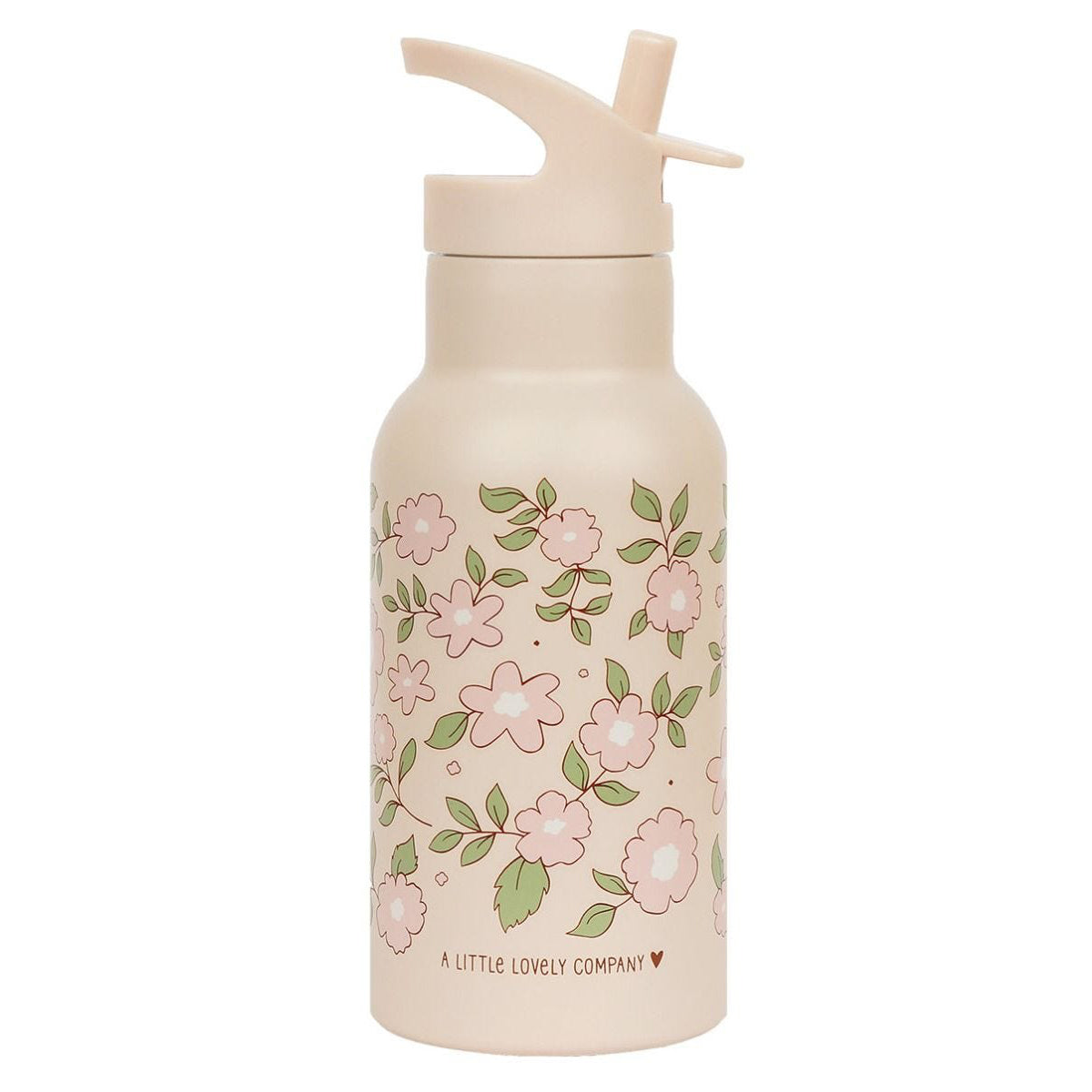 a-little-lovely-company-stainless-steel-drink-bottle-blossoms-pink-allc-dbssbp58