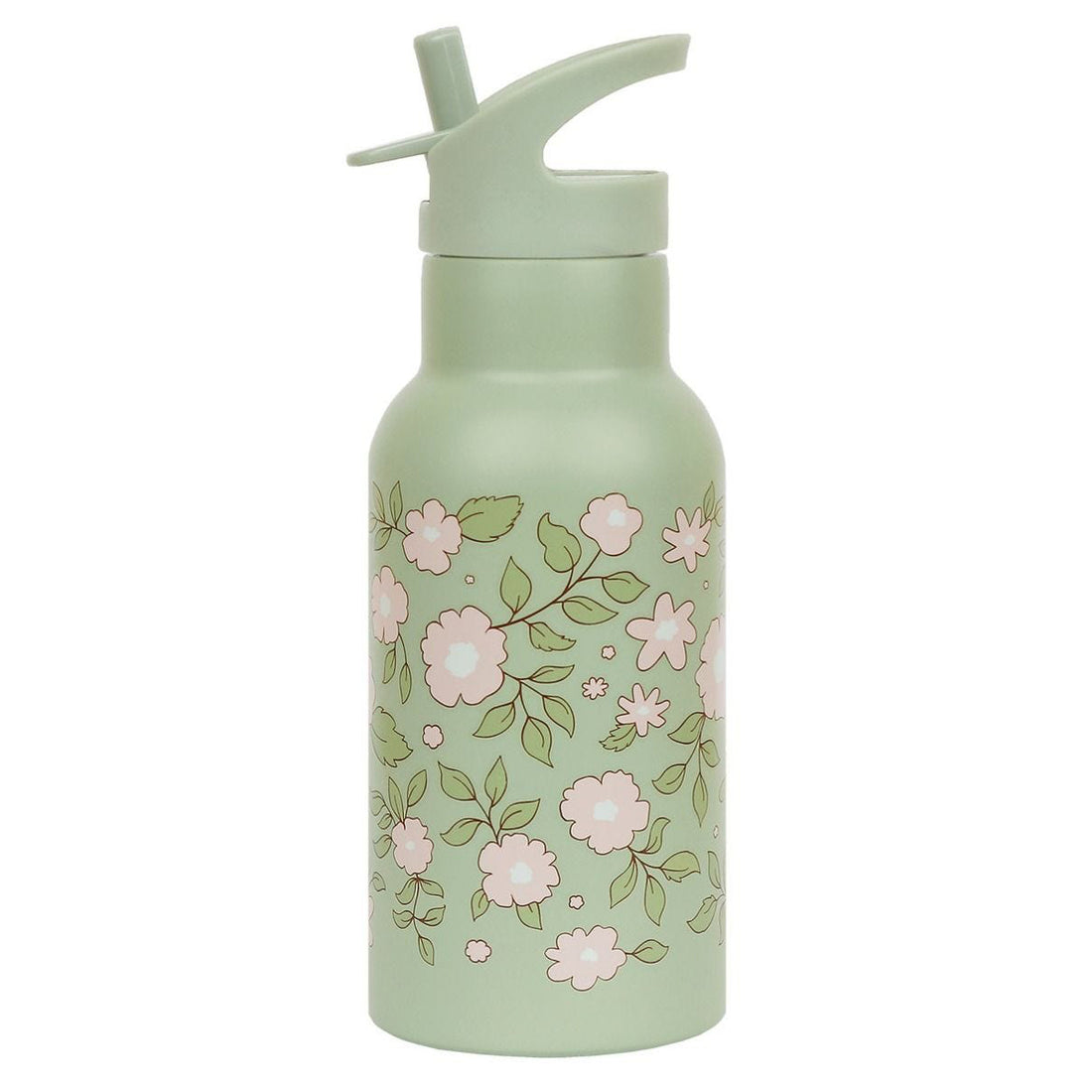 a-little-lovely-company-stainless-steel-drink-bottle-blossoms-sage-allc-dbssbs59