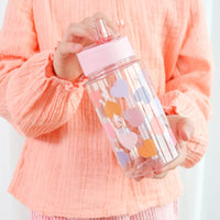 A Little Lovely Company Water Bottle: Hearts