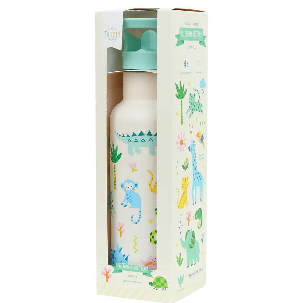 a-little-lovely-company-xl-stainless-steel-drink-bottle-jungle