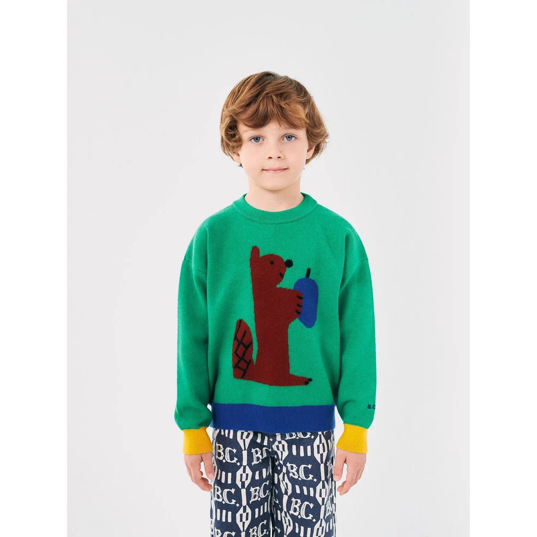 bobo-choses-hungry-squirrel-jacquard-jumper-green-bobo-w24b224ac117-2-3y