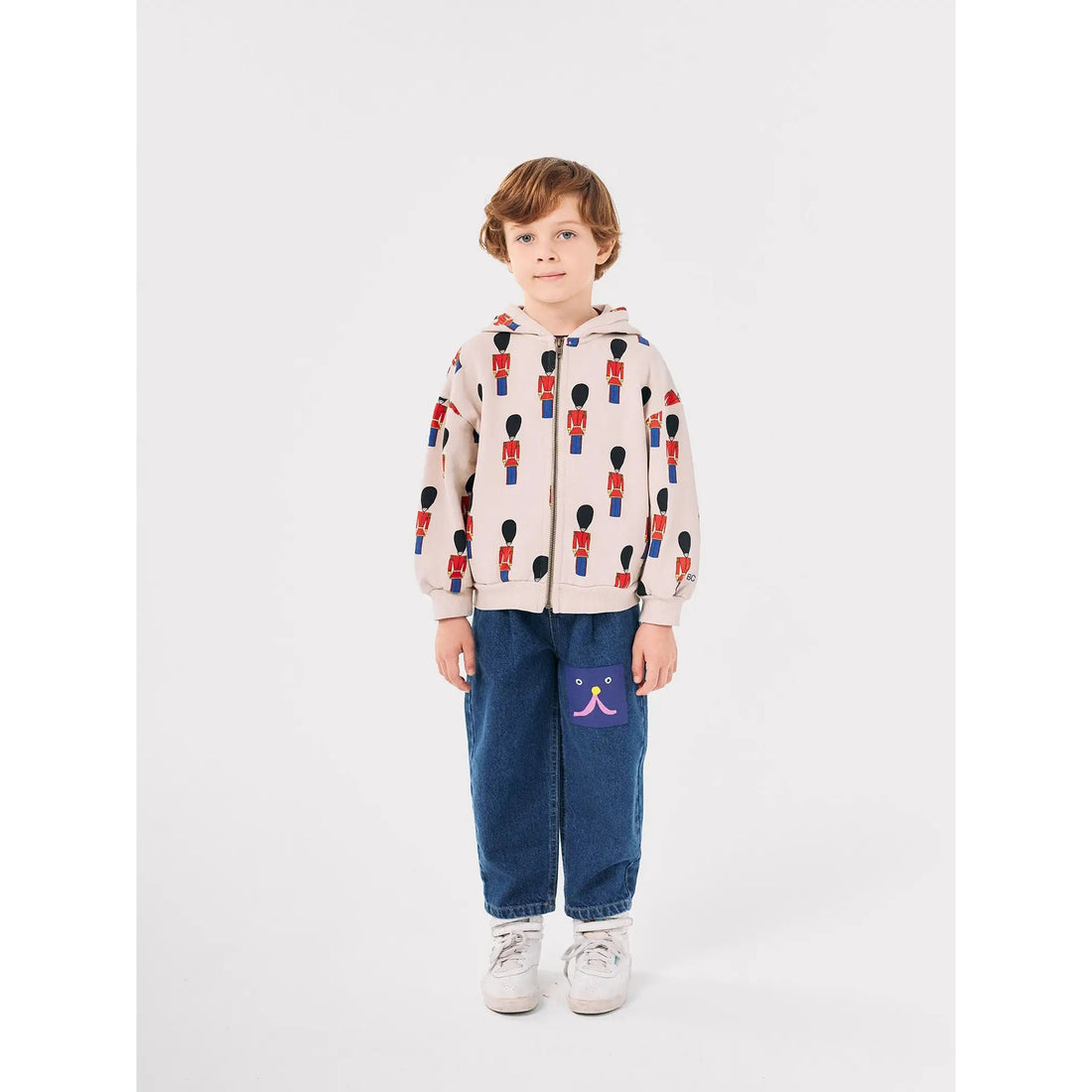 bobo-choses-little-tin-soldiers-all-over-zipped-hoodie-light-brown-bobo-w24b224ac063-2-3y