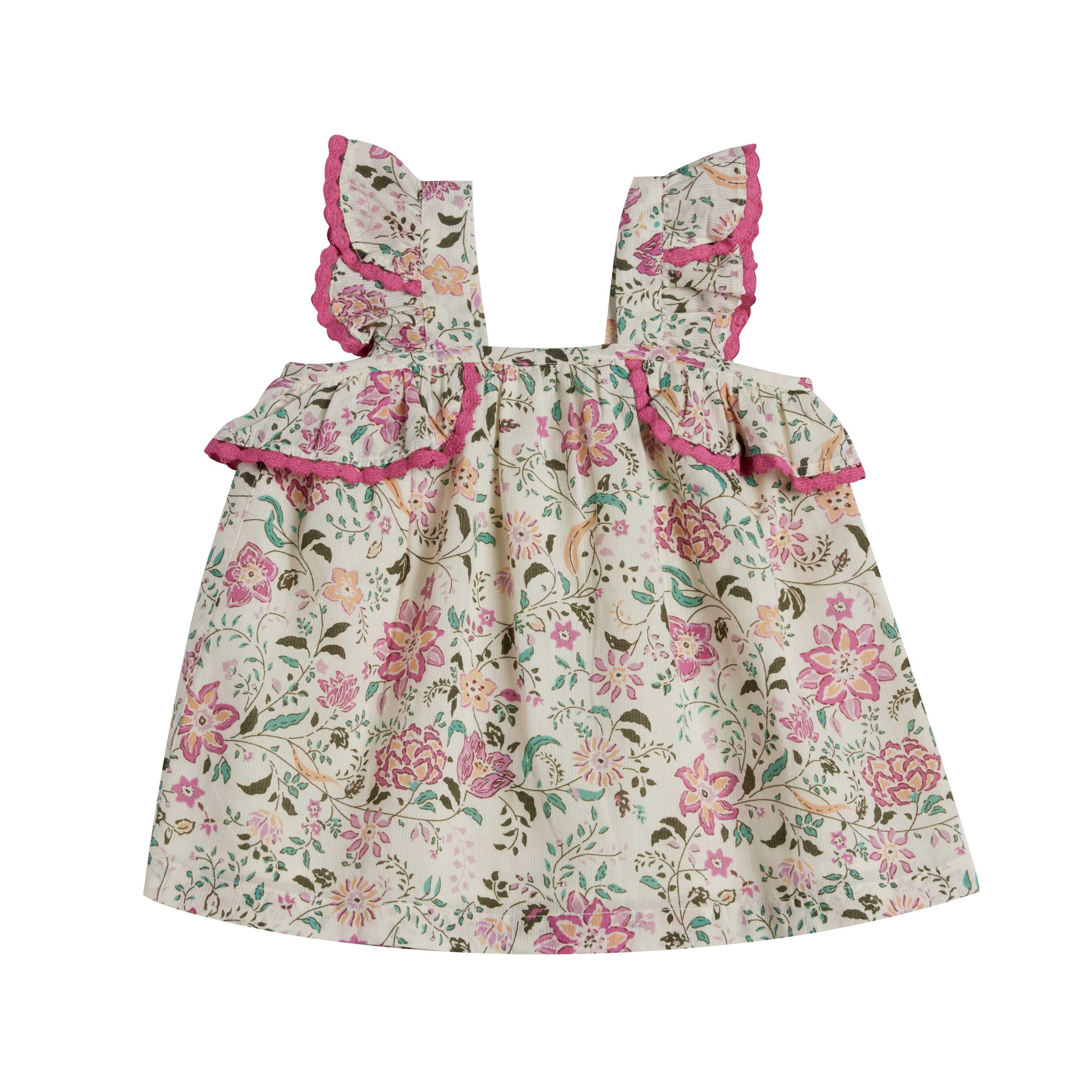 bonheur-du-jour-paris-ashley-girl-top-fleurs-rose-bdj-s25ashley-fr-12m