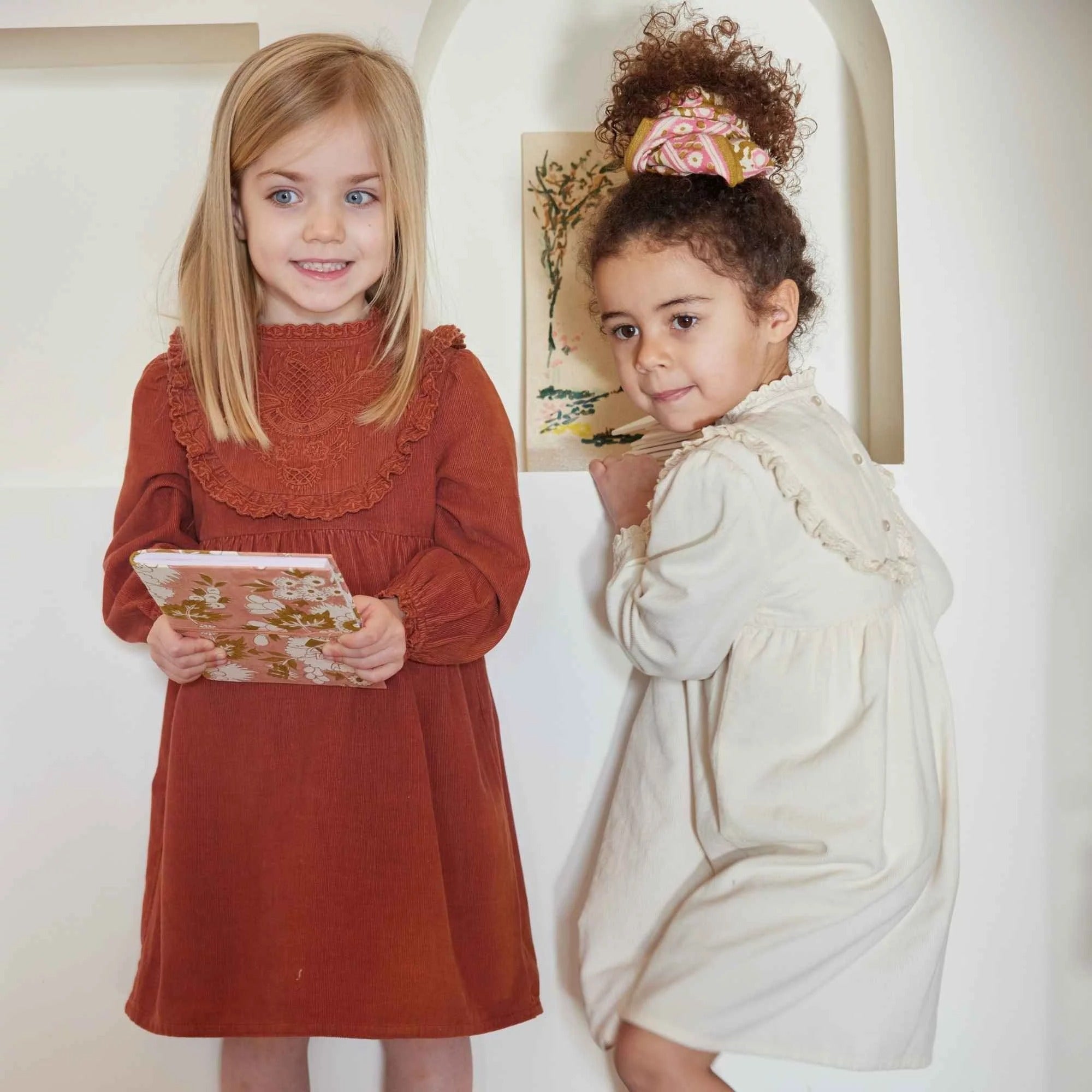 bonheur-du-jour-paris-claudie-girl-dress-terracotta-bdj-w25claudie-tc-2y