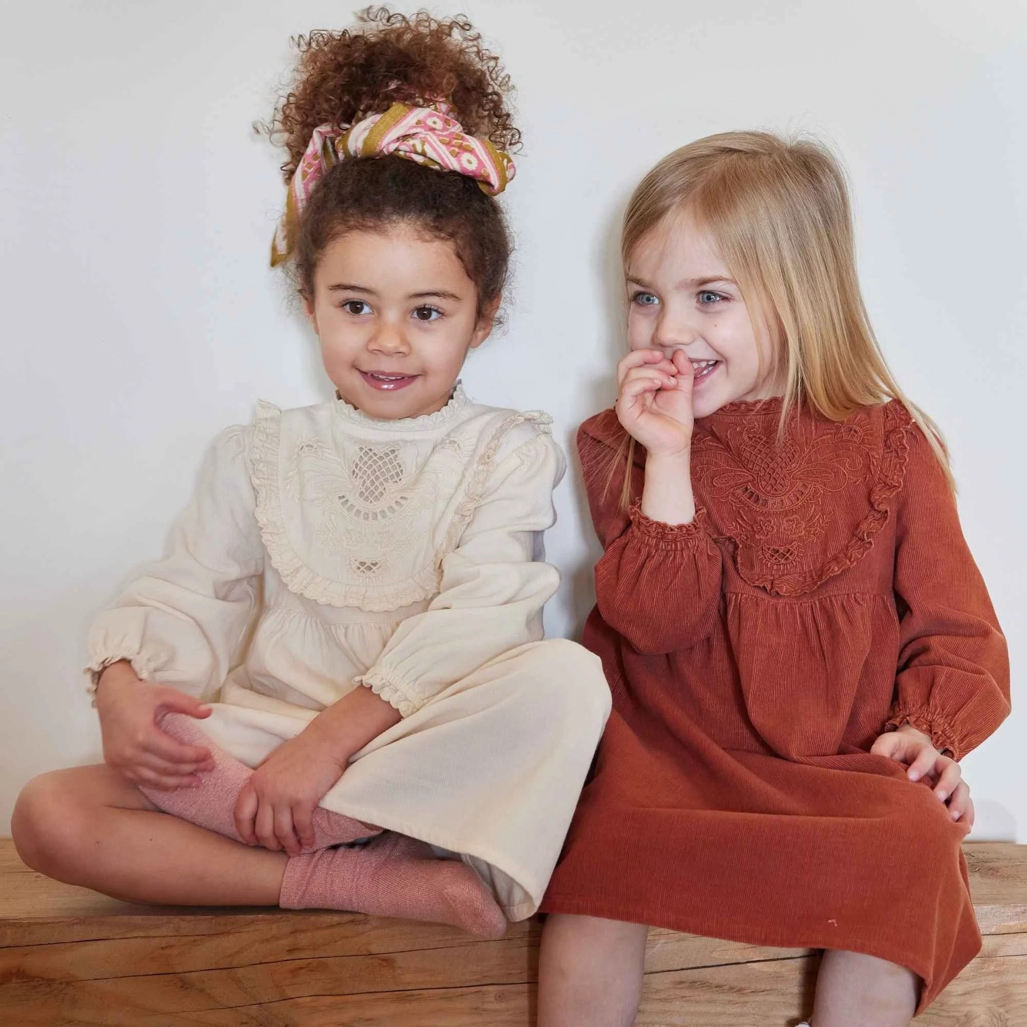 bonheur-du-jour-paris-claudie-girl-dress-terracotta-bdj-w25claudie-tc-2y