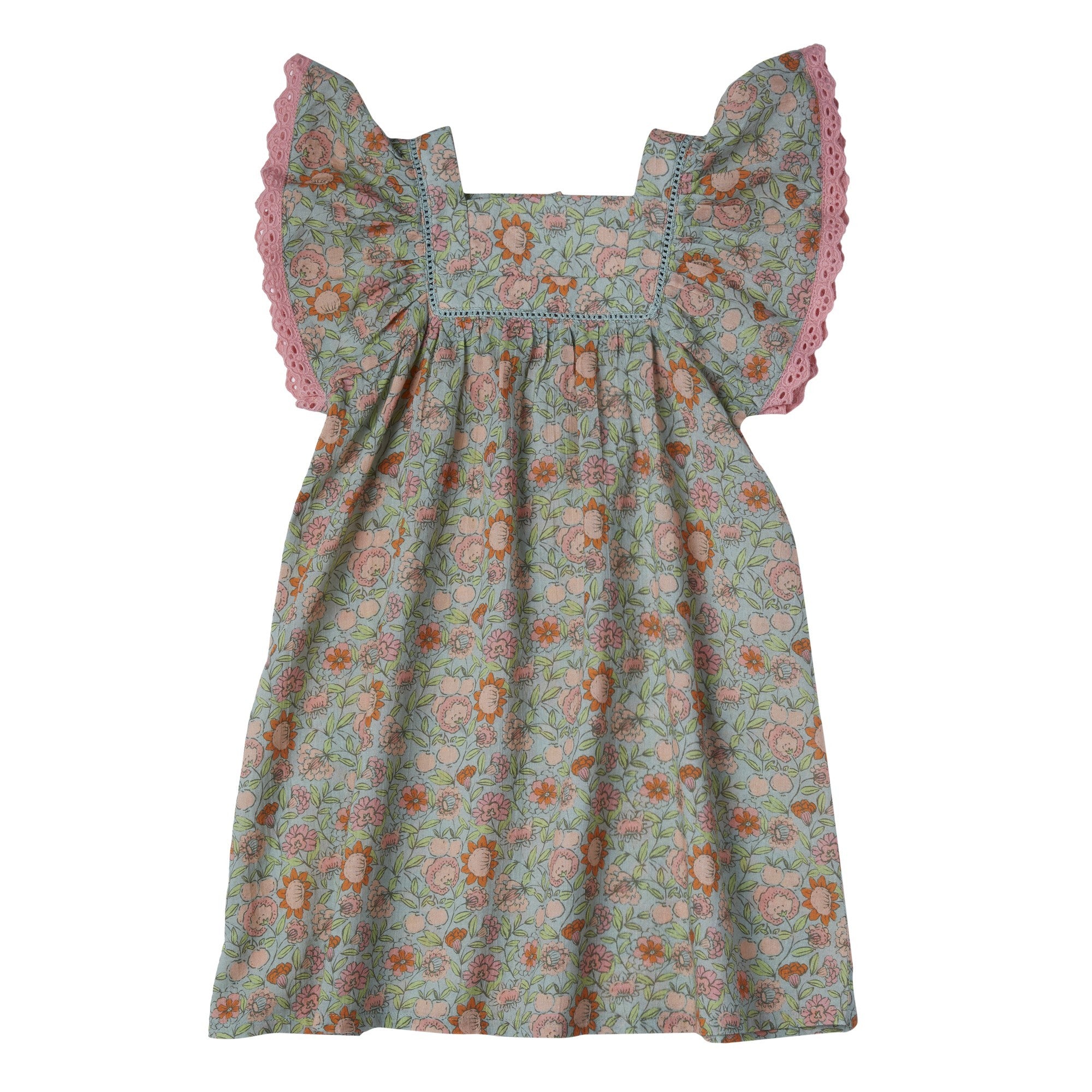 bonheur-du-jour-paris-honolulu-girl-dress-vert-bdj-s25honolulu-vert-4y