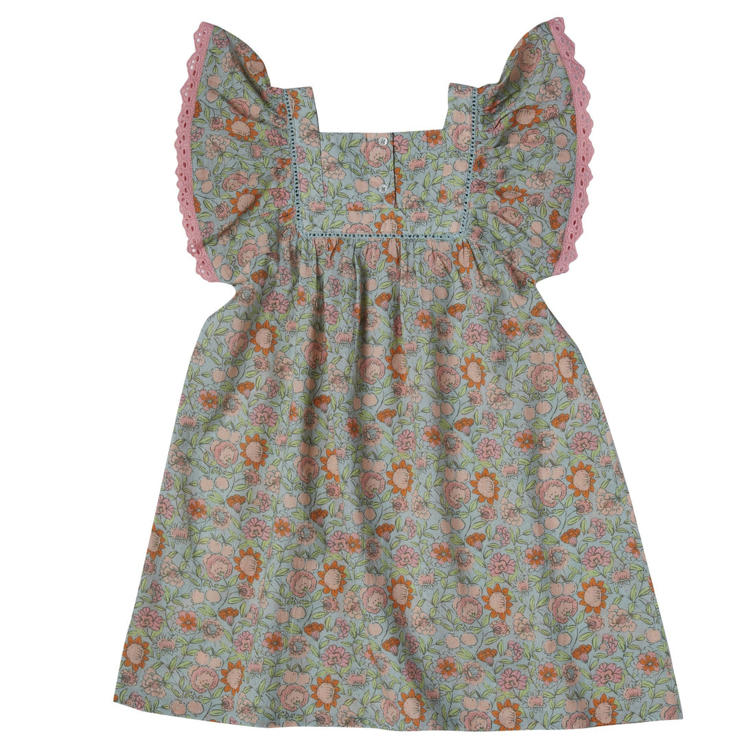 bonheur-du-jour-paris-honolulu-girl-dress-vert-bdj-s25honolulu-vert-4y