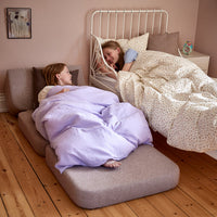 by KlipKlap KK 3 Fold Sofa Single 36x70x70cm - Blue Grey W. Grey (Pre-Order; Est. Delivery in 3-6 Weeks)