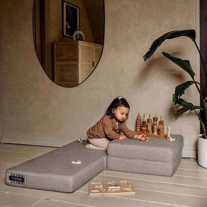 by KlipKlap KK 4 Fold 40x50x50cm - Multi Grey W. Grey