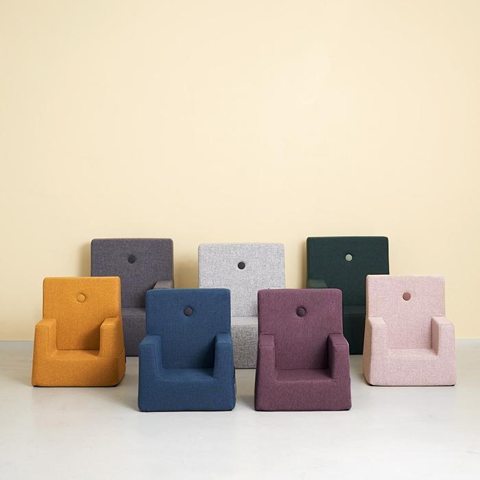 by KlipKlap KK Kids Chair 50x43x33cm - Sand W. Sand (Pre-Order; Est. Delivery in 3-6 Weeks)