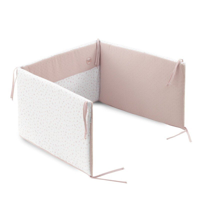 cambrass-set-2-pcs-quilt-cover-cot-70-plumeti-pink-110x170x3-cm-rjc-52453