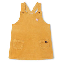 carrement-beau-dress-ochre-carr-w23y02102-587-m12