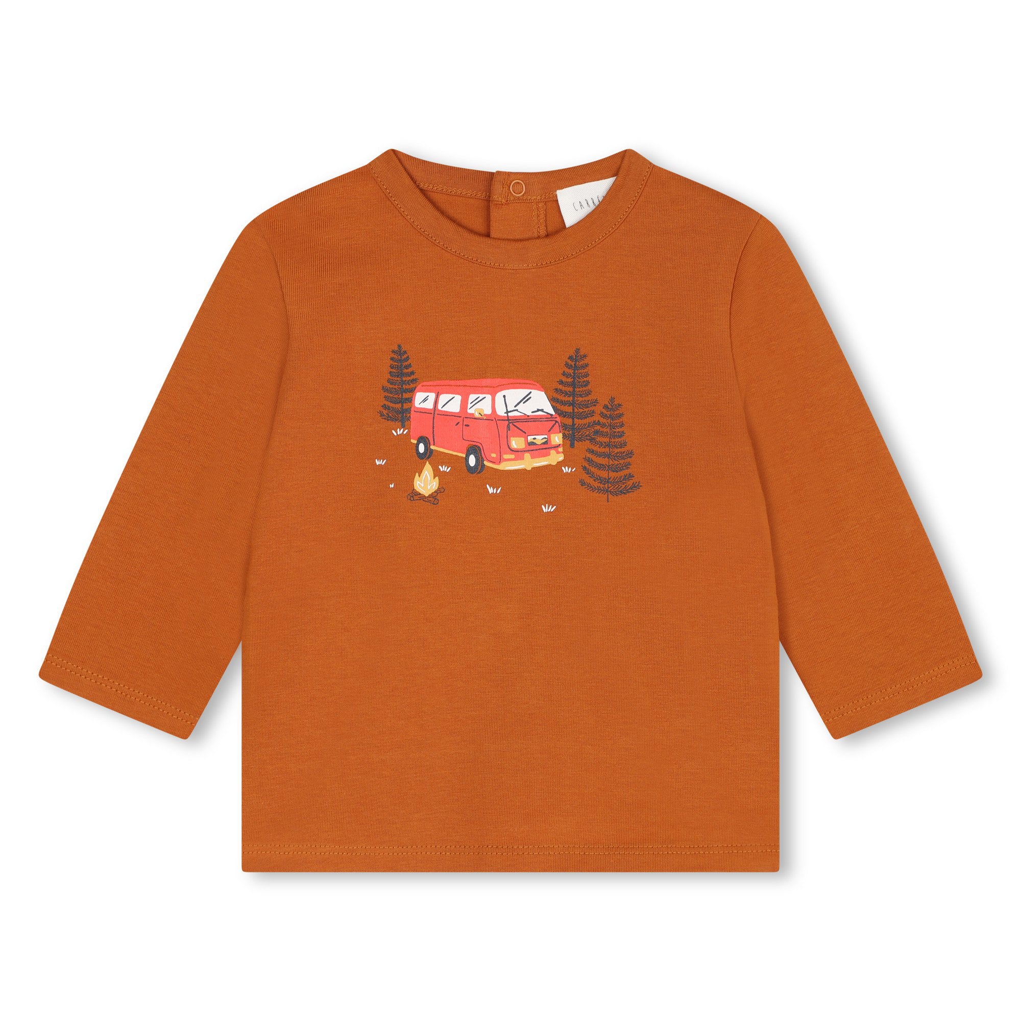 carrement-beau-long-sleeve-t-shirt-light-chocolate-brown-carr-w24y30285-305-02a