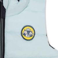 carrement-beau-puffer-jacket-sleeveless-navy-green-carr-w23y06037-v96-y02