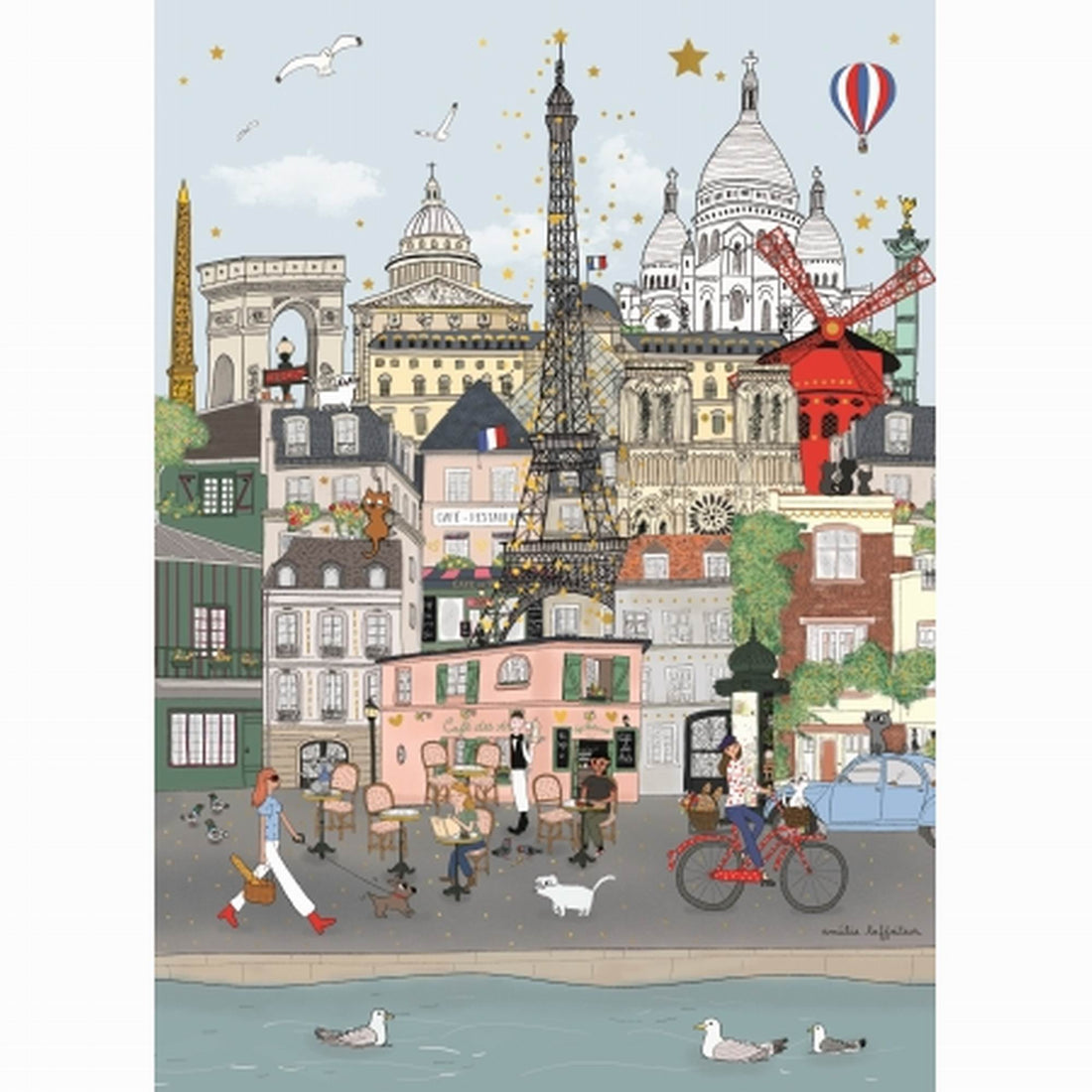 Cartes D' Art	Notebook A5 Paris