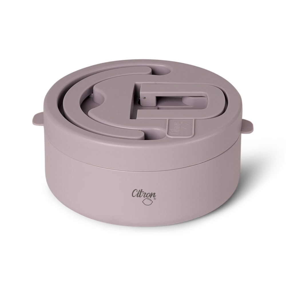 Citron Insulated Stainless Steel Food Jar 400ml - Purple